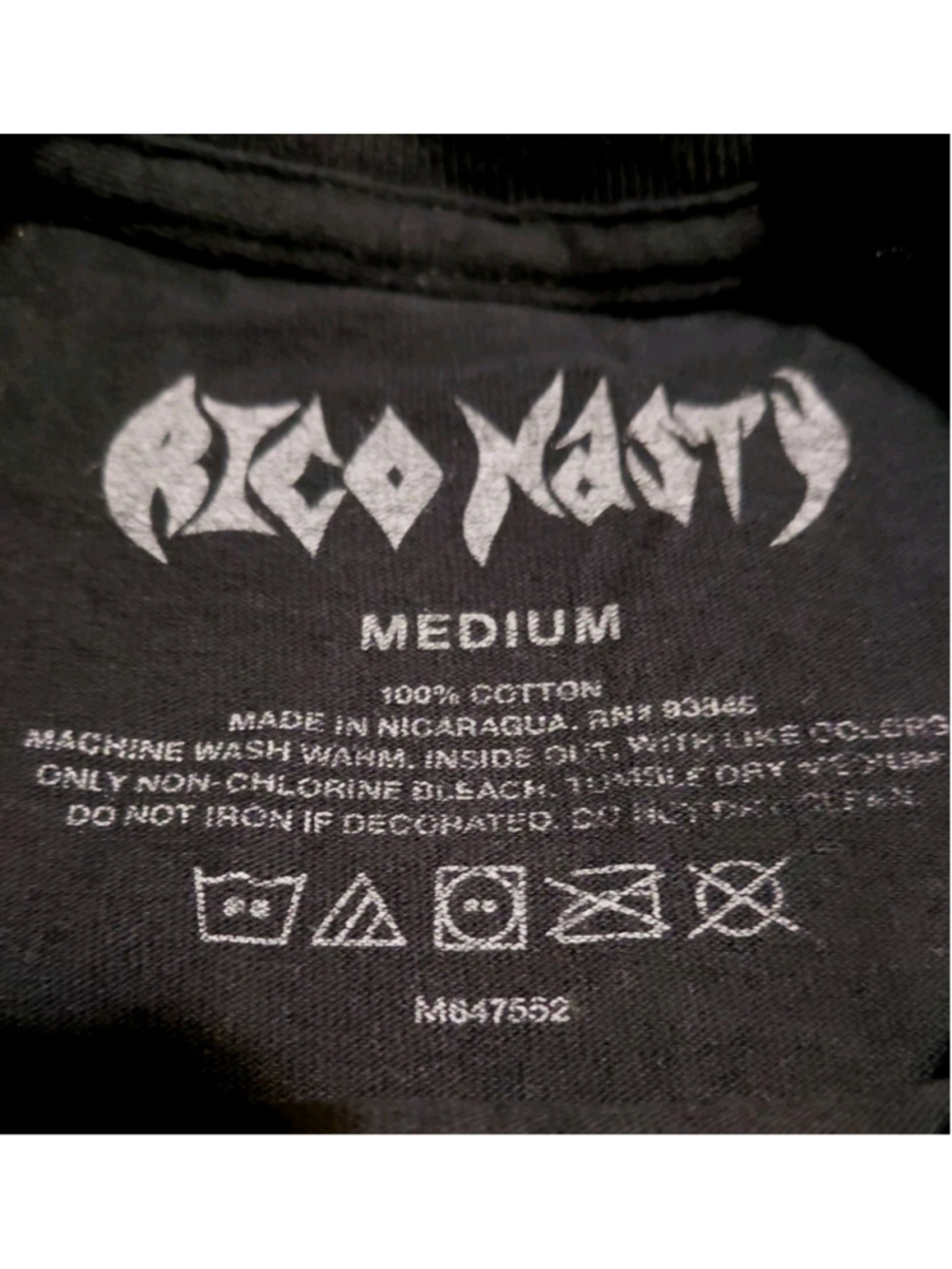 Rico Nasty Lightning Anime Soundcloud Rap Queen T-Shirt Size Medium - Picture 4 of 5